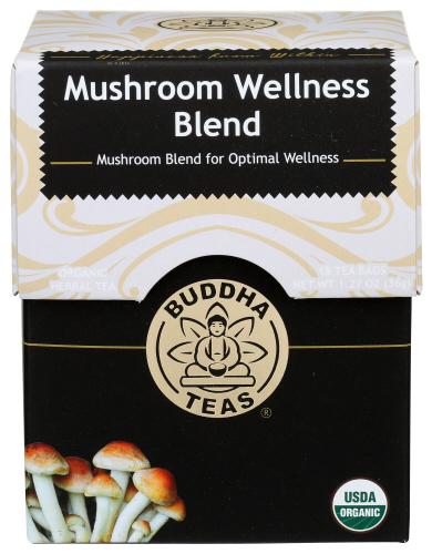 Buddha Teas Tea Mushroom Blend - 18 Ea (6 Units)