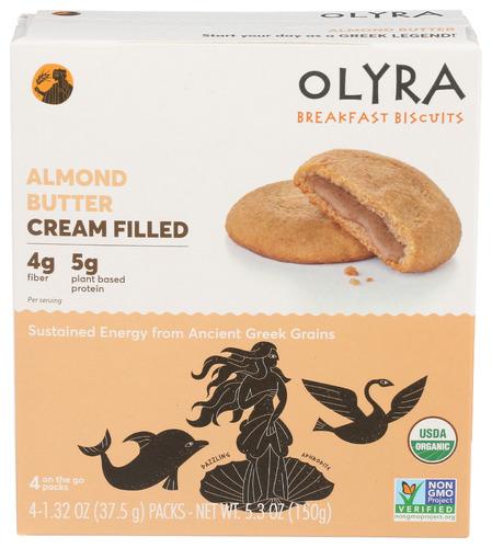 Olyra Biscuits Brkfst Alm Butter - 5.3 Oz (6 Units)