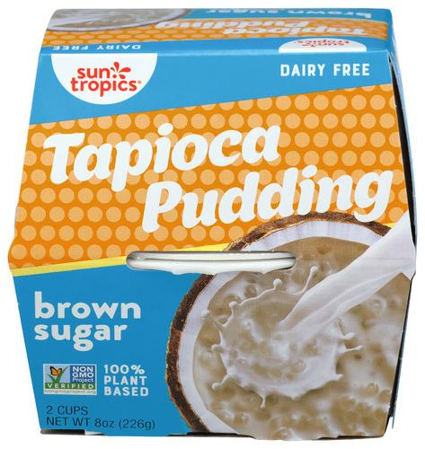 Sun Tropics Pudding Tpioca Brown Sugr - 8 Oz (6 Units)