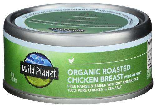 Wild Planet Chicken Breast Roastd Organic - 5 Oz (12 Units)