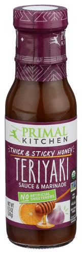 Primal Kitchen Sauce No Soy Honey Teriyaki - 8.5 Oz (6 Units)