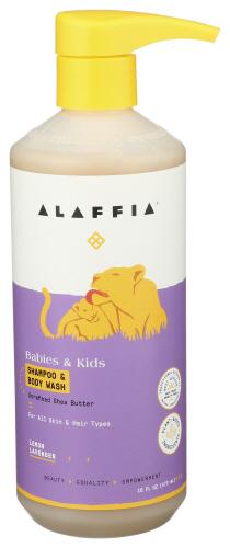 Alaffia Shampoo Bdy Kd Lemn Lave - 16 Fo (1 Units)