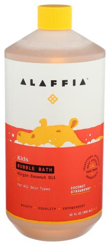 Alaffia Bath Bubble Coconut Strwb - 32 Fo (1 Units)