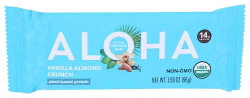 Aloha Bar Vanilla Almond - 1.9 Oz (12 Units)