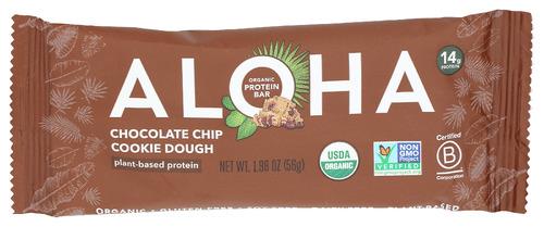 Aloha Bar Chocolate Chip Ckie Dgh - 1.98 Oz (12 Units)