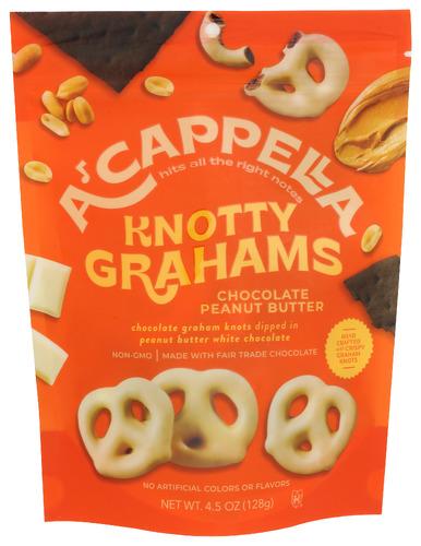 A Cappella Grahms Knotty Peanut Butter Chocolate - 4.5 Oz (6 Units)