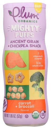 Plum Organics Puffs Ckpea Carrot Broc - 1.85 Oz (6 Units)