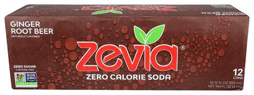 Zevia Soda Zero Ginger Rb 12Pk - 144 Fo (2 Units)