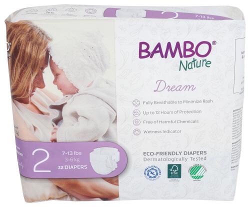 Bambo Nature Diapers Baby Size 2 - 32 Pk (1 Units)