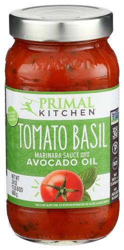 Primal Kitchen Sauce Tmto Basil Marinara - 24 Oz (6 Units)