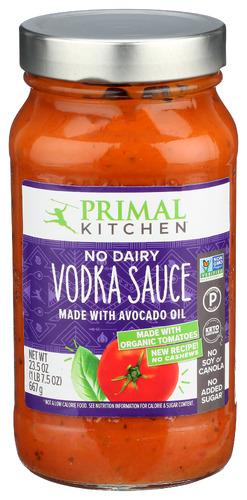 Primal Kitchen Sauce Vodka No Dairy - 23.5 Oz (6 Units)