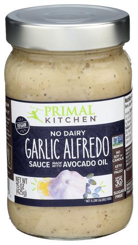 Primal Kitchen Sauce Roasted Garlic Alfrdo Nd - 15 Oz (6 Units)
