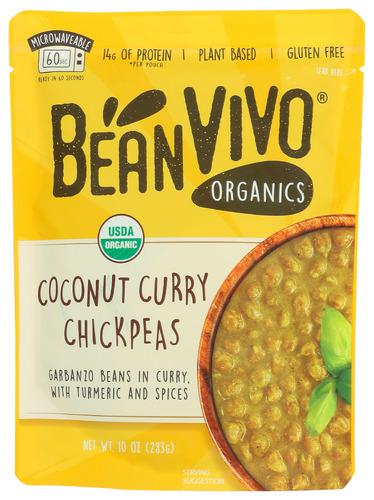 Beanvivo Beans Chckpea Coc Cry Organic - 10 Oz (6 Units)
