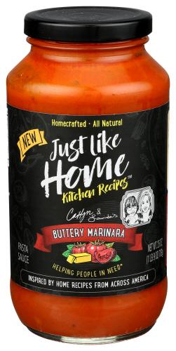Just Like Home Marinara Buttery - 25 Oz (6 Units)