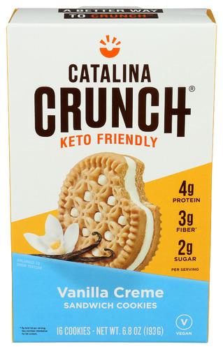 Catalina Crunch Cookie Sandwich Vanilla - 6.8 Oz (6 Units)