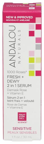 Andalou Naturals Serum Fresh Dewy 2In1 - 1 Fo (1 Units)