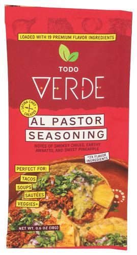 Todo Verde Seasoning Al Pastor Taco - 0.6 Oz (12 Units)