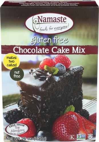 Namaste Foods Mix Cake Chocolate Wfgfdf - 26 Oz (6 Units)