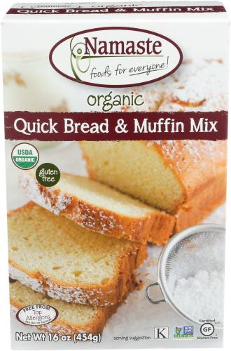 Namaste Foods Mix Muffn Bread Quick Organic - 16 Oz (6 Units)