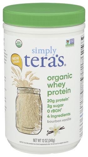 Simply Teras Whey Bourbon Vanilla Organic - 12 Oz (1 Units)