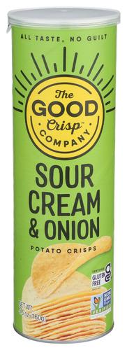 The Good Crisp Company Crisp Stkd Sour Crm Onion - 5.6 Oz (8 Units)