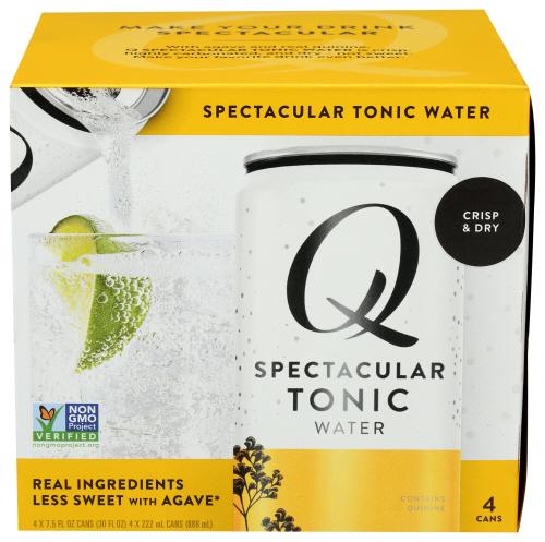Q Tonic Tonic Water 4Pk - 30 Fo (6 Units)