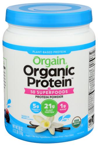 Orgain Powd Sprd Plt Van Bn Organic - 1.12 Lb (1 Units)