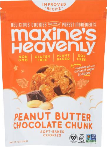 Maxines Heavenly Cookie Peanut Butter Chocolate Chnk - 7.2 Oz (8 Units)