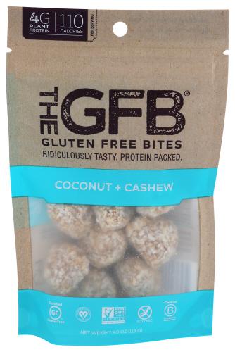 The Gfb Bites Coconut Cashew - 4 Oz (6 Units)