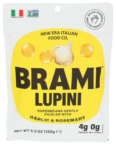 Brami Lupini Snack Bean Garlic Herb - 5.3 Oz (8 Units)