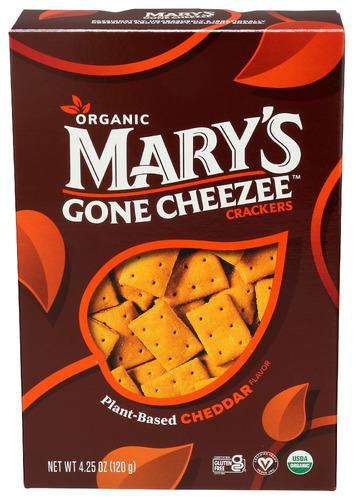 Marys Gone Crackers Crackers Cheddar Cheezee - 4.25 Oz (6 Units)