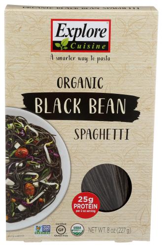 Explore Cuisine Pasta Black Bean Spaghti - 8 Oz (6 Units)