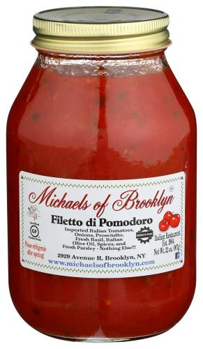 Michaels Of Brooklyn Sauce Filto De Pmodoro Gf - 32 Oz (6 Units)