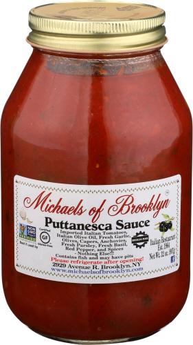 Michaels Of Brooklyn Sauce Putanesca - 32 Oz (6 Units)