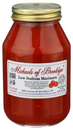 Michaels Of Brooklyn Sauce Pasta Ls Marinara - 32 Oz (6 Units)