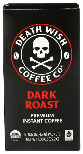 Death Wish Coffee Coffee Instant Packets - 8 Ea (8 Units)