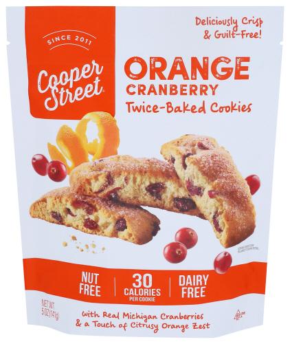 Cooper Street Cookies Orange Cranberry - 5 Oz (6 Units)