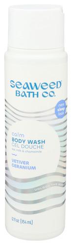 Seaweed Bath Company Wash Bdy Calm Vetiver Geranium - 12 Fo (1 Units)