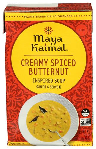 Maya Kaimal Soup Creamy Spce Butternut - 17.6 Oz (12 Units)