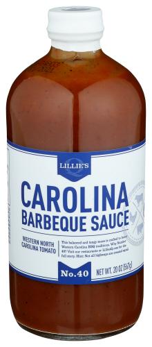 Lillies Q Sauce Bbq Carolina - 20 Oz (6 Units)