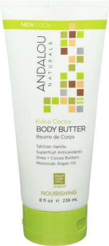 Andalou Naturals Body Butter Nrshng Kukui Cocoa - 8 Oz (1 Units)