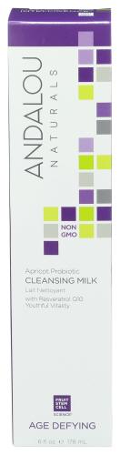 Andalou Naturals Cleaning Milk Apricot - 6 Oz (1 Units)