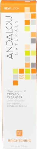 Andalou Naturals Cleanser Creamy Meyer Lemon - 6 Oz (1 Units)