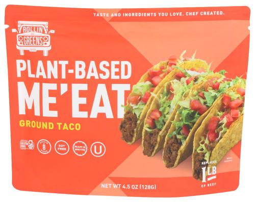 Rollingreens Meat Pb Ground Taco - 4.5 Oz (12 Units)