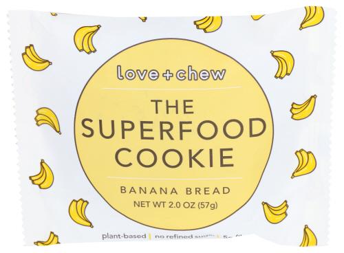 Love Chew Cookie Banana Bread - 2 Oz (12 Units)