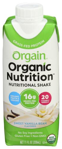 Orgain Protein Rtd Vanilla Organic - 11 Fo (12 Units)