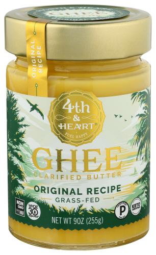 4Th Heart Ghee Original - 9 Oz (6 Units)