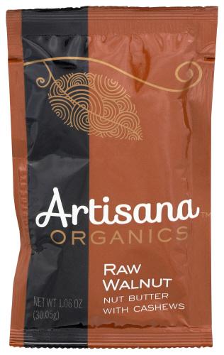 Artisana Nut Butter Wlnut Raw Sqz Pk Organic - 1.06 Oz (10 Units)