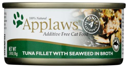 Applaws Tuna With Seaweed - 2.4 Oz (24 Units)