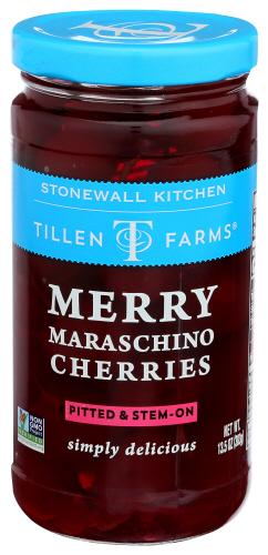 Tillen Farms Cherry Merry Maraschino - 13.5 Oz (6 Units)